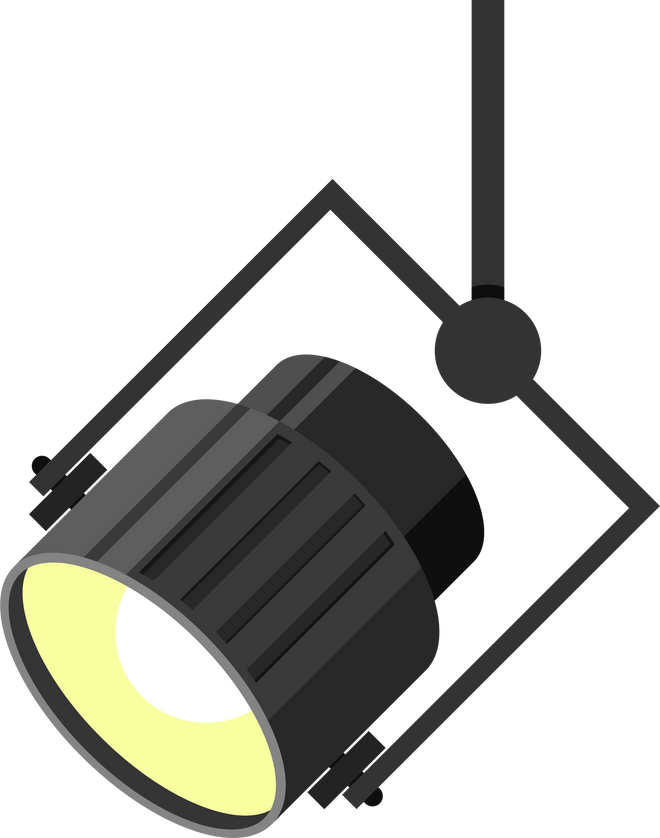 Spotlight Flat Icon